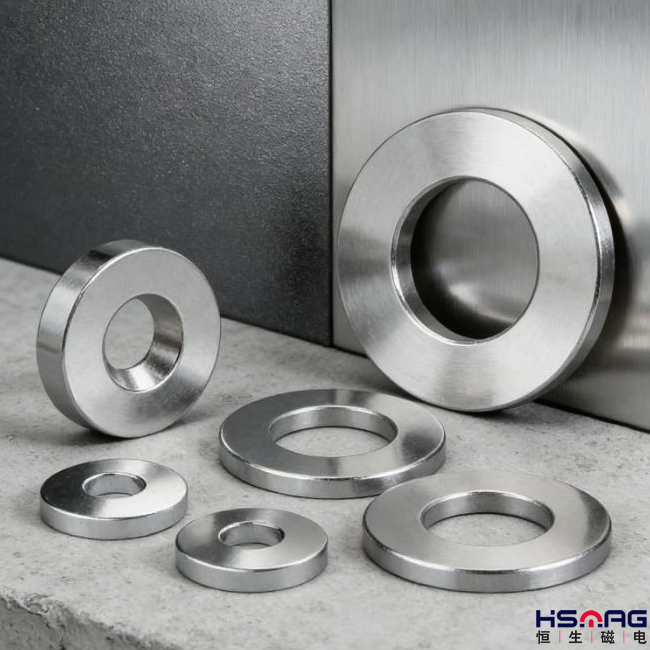 Rare Earth NdFeB Neodymium Ring Magnets